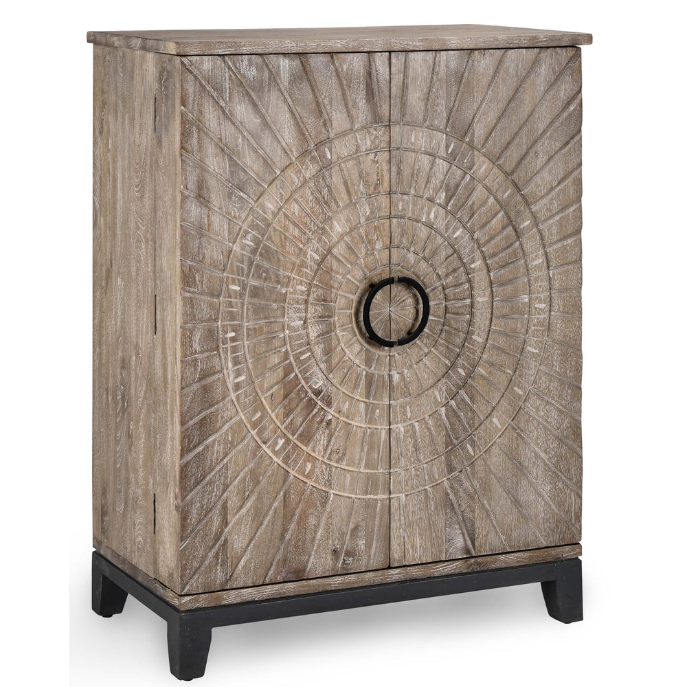 Vivienne Bar Cabinet, Light Gray