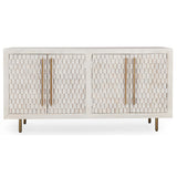 Norwood 4 Door Buffet, White Wash