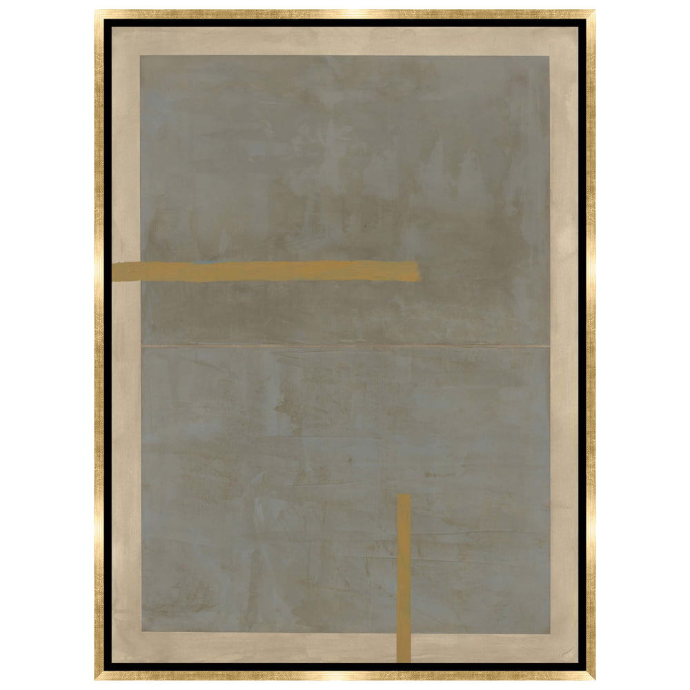 Linen Ochre Framed