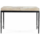 Achen Hide Bench, Ivory