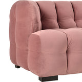 Petra Sofa, Blush-Furniture - Sofas-High Fashion Home