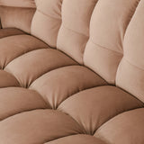 Petra Sofa, French Beige-Furniture - Sofas-High Fashion Home