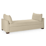 Audrey Upholstered Daybed, Beige-Furniture - Sofas-High Fashion Home