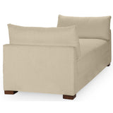 Audrey Upholstered Daybed, Beige-Furniture - Sofas-High Fashion Home