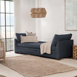 Audrey Upholstered Daybed, Navy-Furniture - Sofas-High Fashion Home