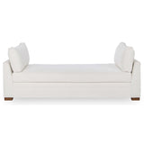 Audrey Upholstered Daybed, White-Furniture - Sofas-High Fashion Home