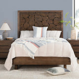 Jaxon King Bed, Cocoa Brown-Furniture - Bedroom-High Fashion Home