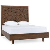 Jaxon King Bed, Cocoa Brown-Furniture - Bedroom-High Fashion Home