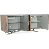 Nolita Entertainment Console, Champagne-Furniture - Storage-High Fashion Home