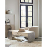 Silverfrost Cocktail Table, Light Wood-Furniture - Accent Tables-High Fashion Home