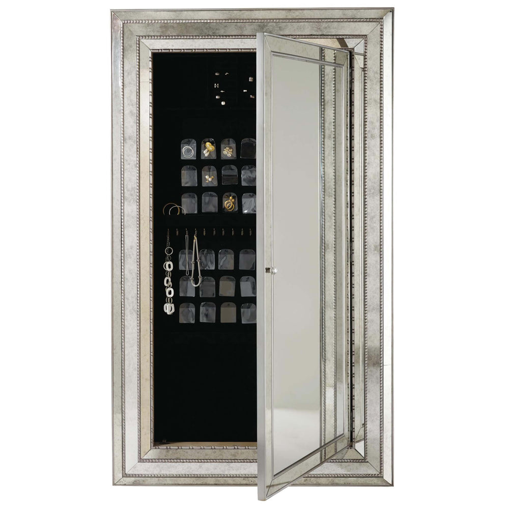 Glamour Floor Mirror w/Jewelry Armoire Storage-Accessories-High Fashion Home