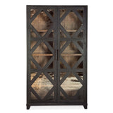 Big Sky Display Cabinet, Charred Timber-Furniture - Storage-High Fashion Home