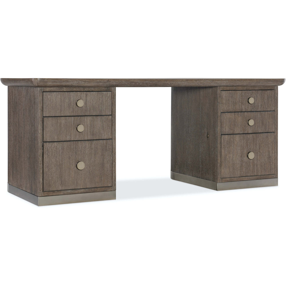 Modern Mood Executive Desk, Mink