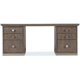 Modern Mood Executive Desk, Mink