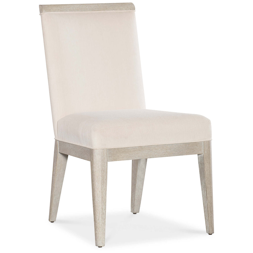 Modern Mood Side Chair, Cottony Cotton/Diamond, Set of 2