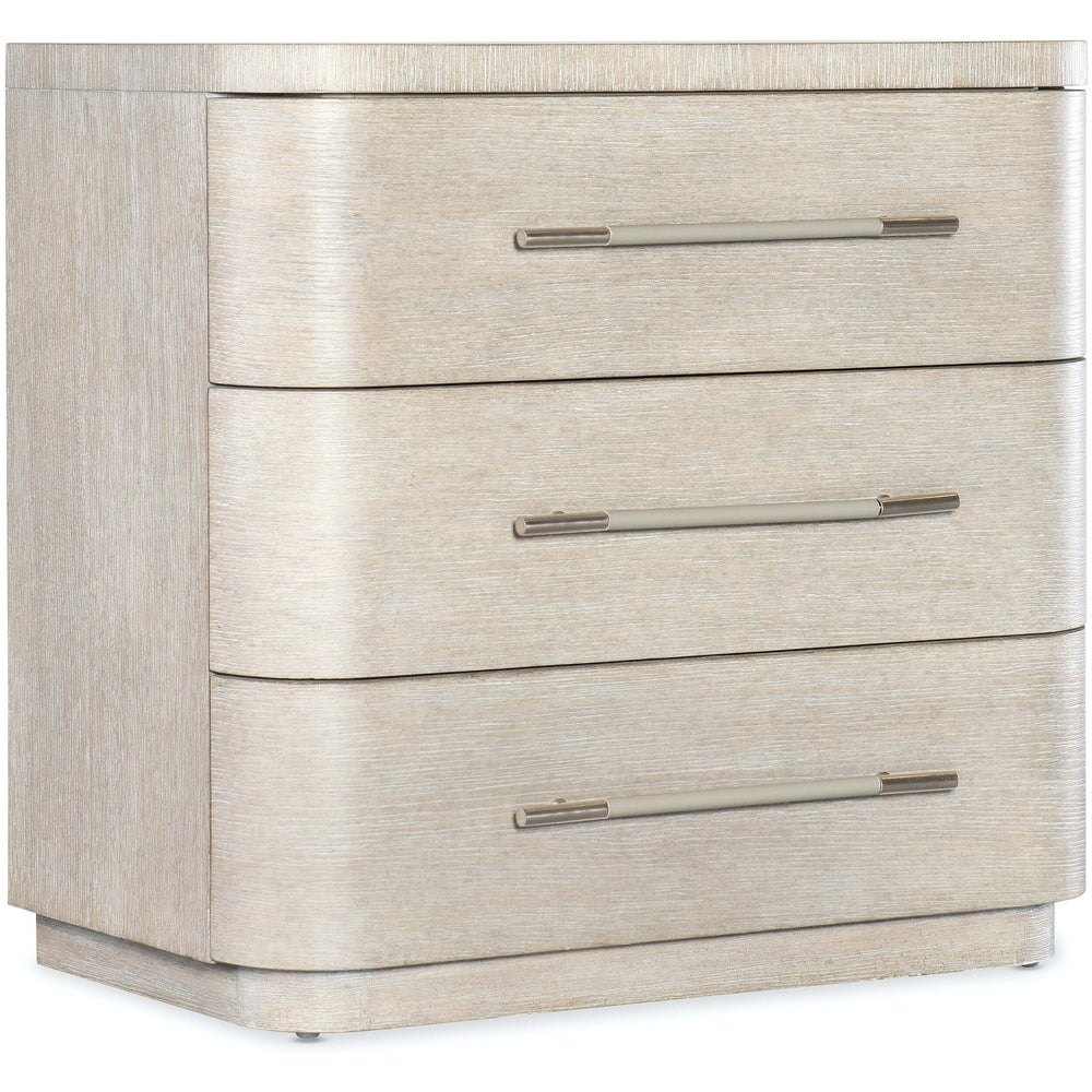 Modern Mood 3 Drawer Nightstand, Diamond