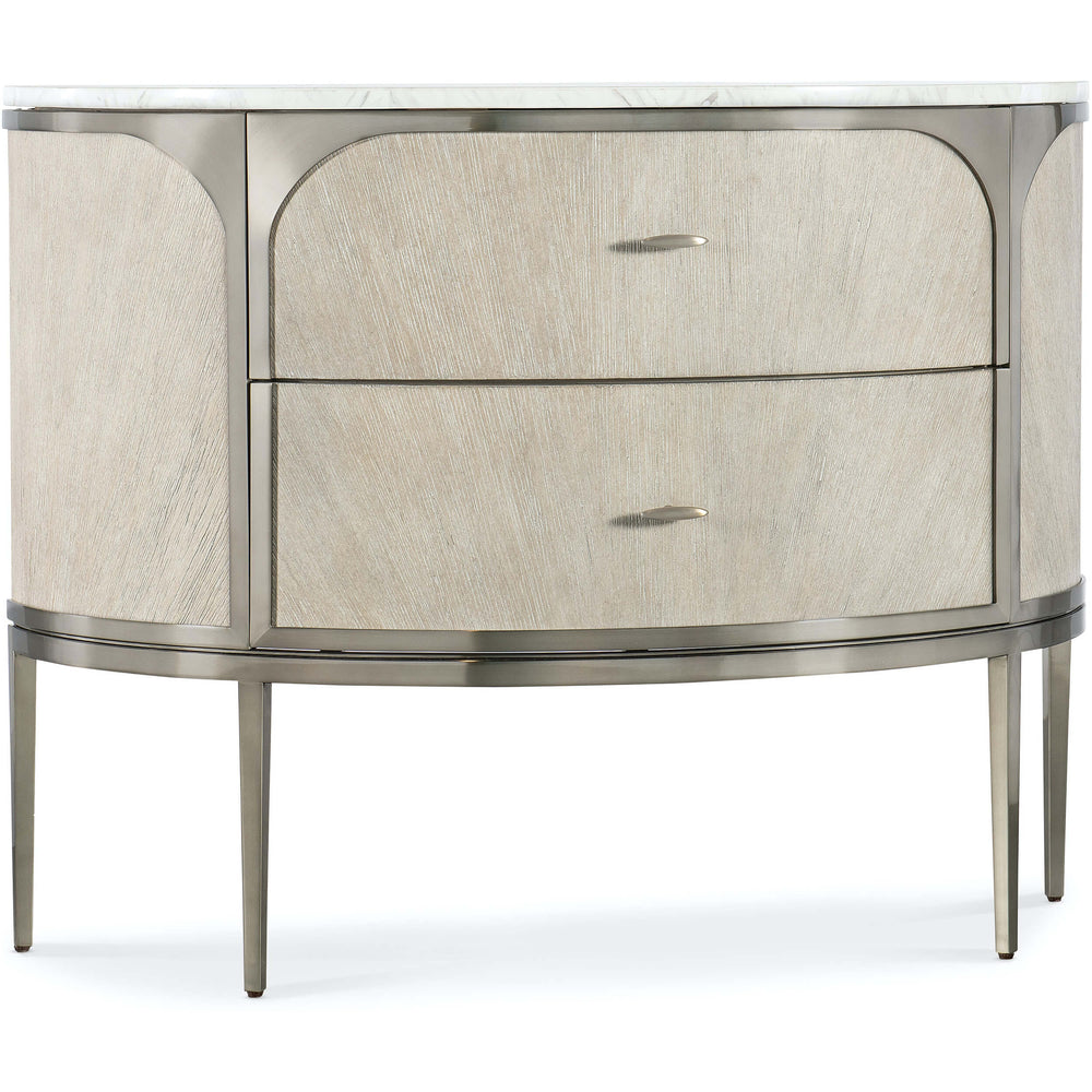 Modern Mood 2 Drawer Nightstand, Diamond