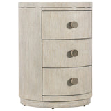 Modern Mood Round Nightstand, Diamond