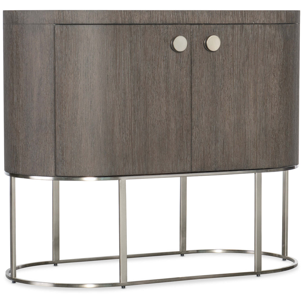 Modern Mood Oval Nightstand, Mink