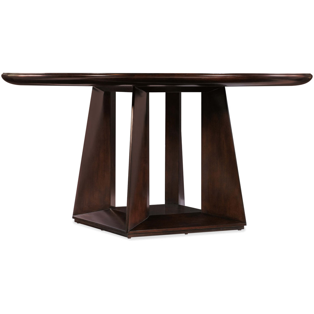 Bella Donna Round Dining Table, Caviar