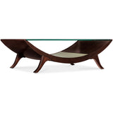 Bella Donna Rectangular Cocktail Table, Caviar