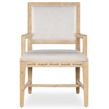 Retreat Cane Back Arm Chair, Dune, Set of 2-Furniture - Dining-High Fashion Home