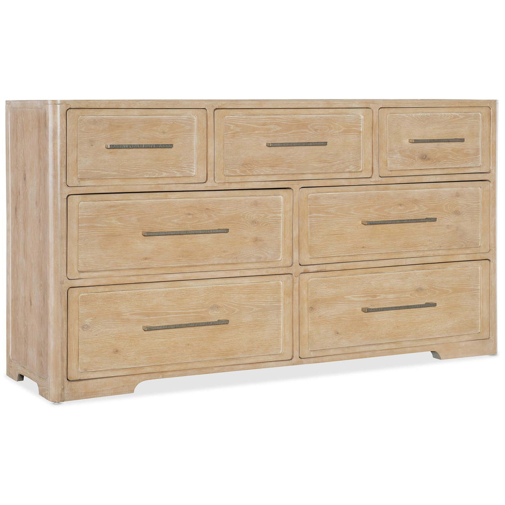 Retreat 7 Drawer Dresser, Dune-Furniture - Storage-High Fashion Home