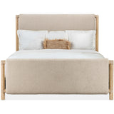 Retreat Upholstered Panel Bed, Neo Cream/Dune