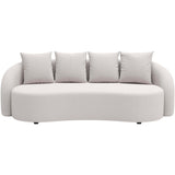 Sunny Isles Sofa, Beige-Furniture - Sofas-High Fashion Home