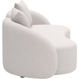 Sunny Isles Loveseat, Beige-Furniture - Sofas-High Fashion Home