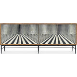 Linear Perspective Credenza-Furniture - Storage-High Fashion Home