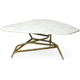 Orlando Marble Coffee Table-Furniture - Accent Tables-High Fashion Home