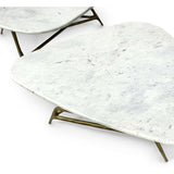 Orlando Marble Coffee Table-Furniture - Accent Tables-High Fashion Home