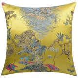 Amber Pillow, Yellow/Animal-Accessories-High Fashion Home