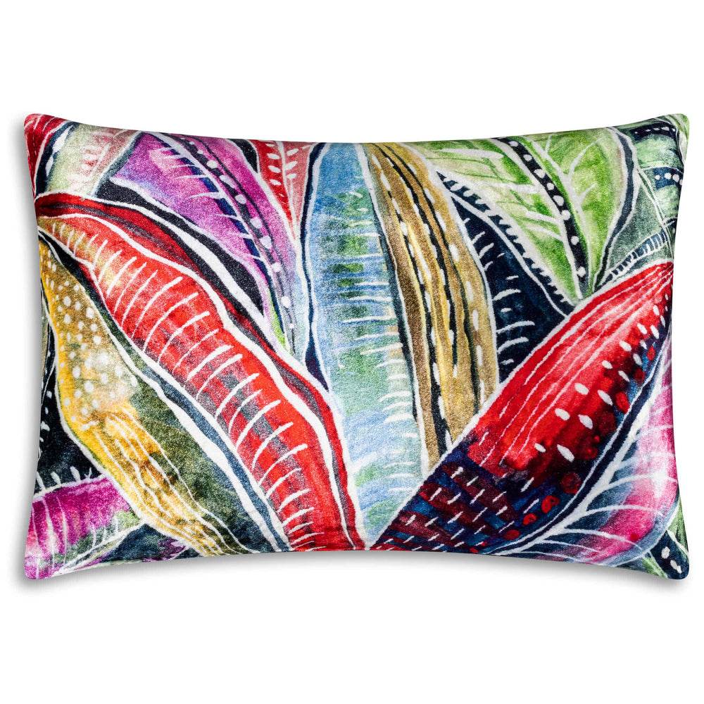 Amber Lumbar Pillow, Jungle Print-Accessories-High Fashion Home