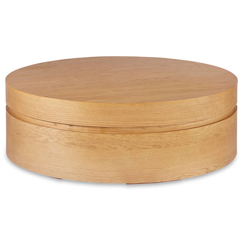 Jax Coffee Table, Salted Oak-Furniture - Accent Tables-High Fashion Home