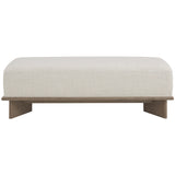 Lawrence Bench, Cultured Pearl-Furniture - Benches-High Fashion Home