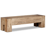 Abaso Bench, Rustic Oak