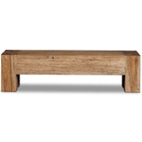 Abaso Bench, Rustic Oak