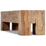 Abaso Bench, Rustic Oak