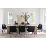 Abaso Dining Table, Rustic Wormwood