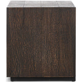 Abaso Nightstand, Ebony Rustic-Furniture - Bedroom-High Fashion Home