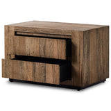 Abaso Nightstand, Rustic Wormwood