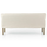 Addington Slipcover Bench, Brussels Natural