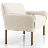 Addington Slipcover Bench, Brussels Natural