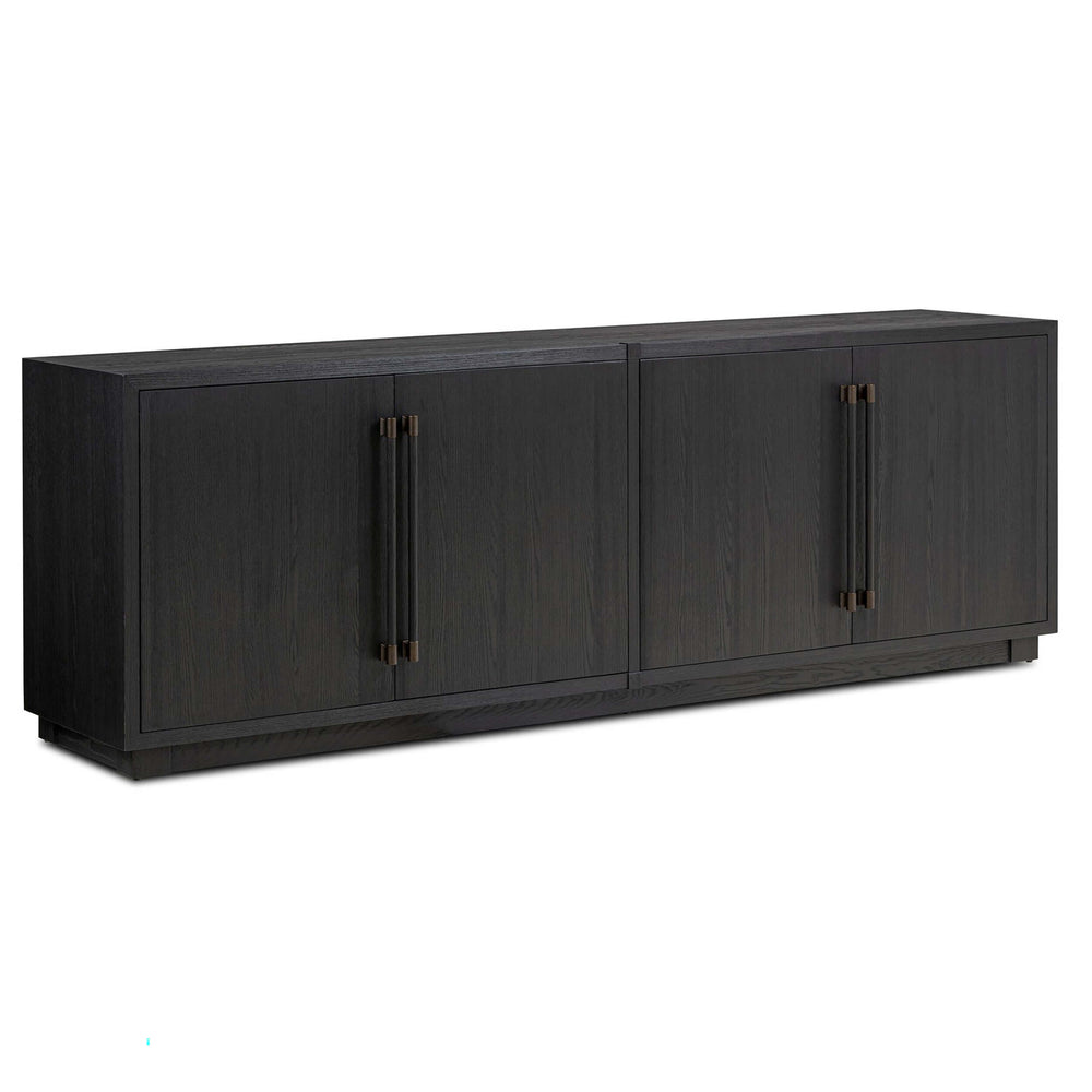 Adolfo Sideboard, Modern Black-Furniture - Storage-High Fashion Home