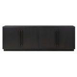 Adolfo Sideboard, Modern Black-Furniture - Storage-High Fashion Home