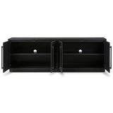 Adolfo Sideboard, Modern Black-Furniture - Storage-High Fashion Home