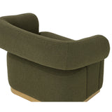 Aggie Swivel Chair, Copenhagen Olive-Furniture - Chairs-High Fashion Home