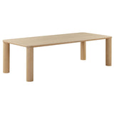 Akola Rectangular Dining Table, Natural-Furniture - Dining-High Fashion Home